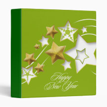 Happy New Year - Vinyl Binder