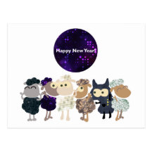 Happy New Year! Wens Kaart