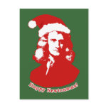 Happy Newtonmas Card for the Holidays Post Card