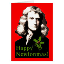 Happy Newtonmas Holiday Card