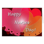Happy Nurses Day Hearts Cards