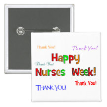 Happy Nurses Week Buttons