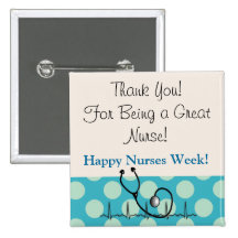 Happy Nurses Week Buttons