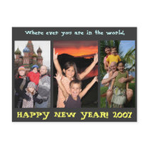 Happy NY 2007 Postcards