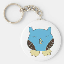 Happy Owl Key Chain