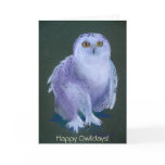 "Happy Owlidays!" Christmas Card
