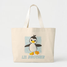 Happy Penguin Little Brother Bag