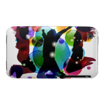 Happy People iPhone 3 Cover