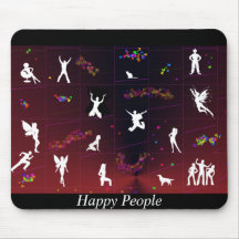 Happy People Mousepad