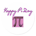 Happy Pi Day--Artsy stickers