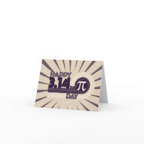 Happy Pi Day Greeting Cards