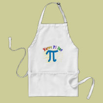 Happy Pi Day Gifts, Unique Embossed Design aprons