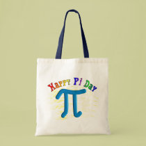 Happy Pi Day Gifts, Unique Embossed Design bags