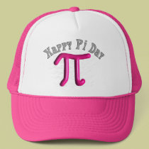 Happy Pi Day Gifts Unique Embossed Design hats