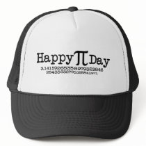 Happy Pi Day Mesh Hat