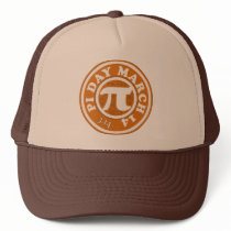 Happy Pi Day March 14 Trucker Hats