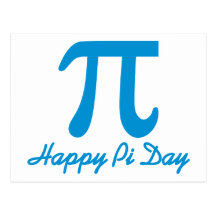 Happy Pi Day Postcards