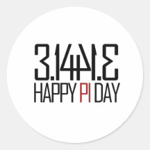 Happy Pi Day Sticker