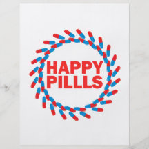 Happy Pills Flyer Design