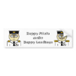 Happy pilots make happy landings Bumper bumper stickers