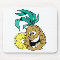 Happy Pineapple Mouse Pad
