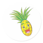 Happy Pineapple Stickers