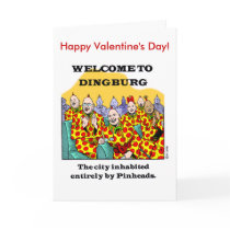 Happy Pinhead Valentine's Day! Greeting Cards