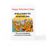 Happy Pinhead Valentine's Day! cards