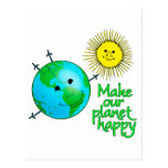 Happy Planet Post Cards