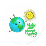 Happy Planet stickers