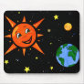 Happy Planets and Space Mousepad