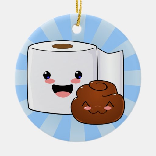 Happy Poo and TP Ornament