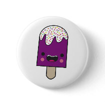 Happy Popsicle Pinback Buttons