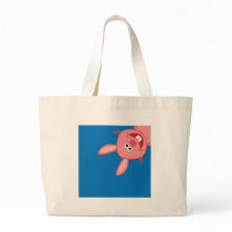 HAPPY RABBIT TOTE BAG