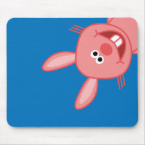 HAPPY RABBIT CARTOON MOUSE PADS