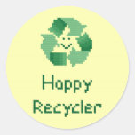 Happy Recycler Sticker