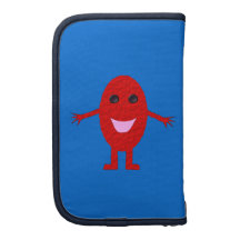 Happy Red Grape Rickshaw Folio Organizers