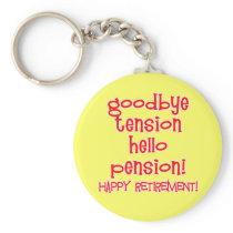 Happy Retirement! Tshirts and Retiree Gifts Key Chains
