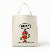 Happy Robot Geek Bag