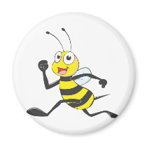 Happy Running Bee