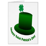Happy Saint Patricks Day Hat Cards
