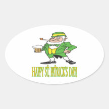 Happy Saint Patricks Day Stickers