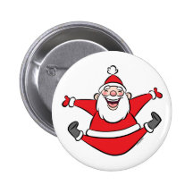 Happy Santa Buttons
