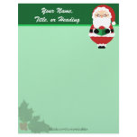 Happy Santa Letterhead