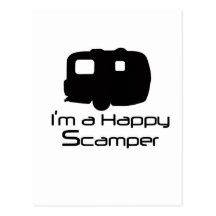 Happy Scamper Fun Stuff! Post Cards