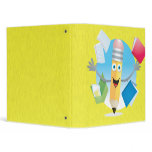 Happy School Pencil Notebook 3 Ring Binder