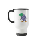 happy silly grapes cartoon mugs