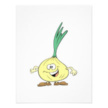 happy silly onion cartoon invites