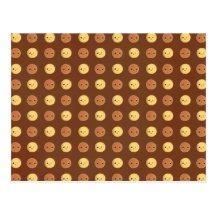 Happy Smiled Dots Post Cards