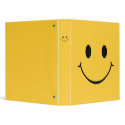 Happy Smiley Face binder